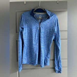 Nike Dri-Fit Blue Pullover MEDIUM